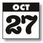 october 27, 2010 - april 2, 2011